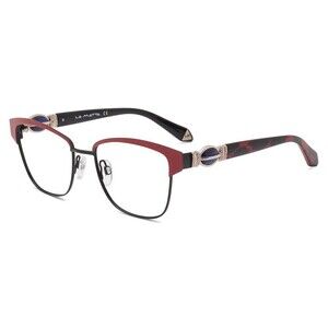 La Matta 3249 C1 Red, Black & Gold Eyeglasses 53/17/135 W La Matta Case NEW